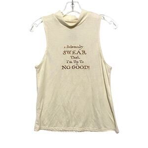 Universal Harry Potter I Solemnly Swear That I'm Up To No Good Tank Top Womens M